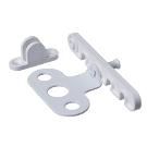 Ограничитель для открытия окна L-105 белый пласт.