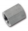 Импорт из сайта,Муфта 1/2 G S24 стальная шестигранная