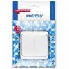 Импорт из сайта,Выключатель 2 кл о/у SMARTBUY Юпитер