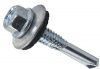 Импорт из сайта,Саморез для профнастила 5,5*38 (оцинков.) сверло12 мм (1/3000шт)