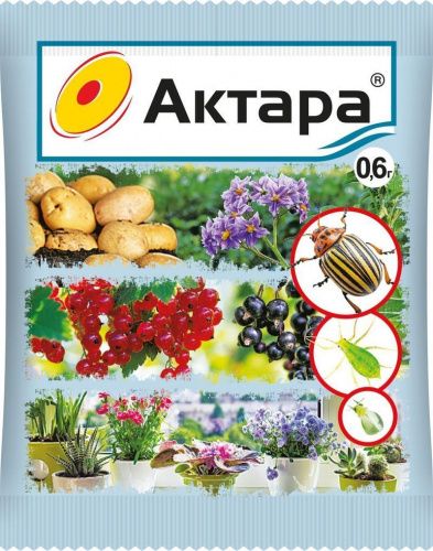 Актара 0,6гр. (защита от колорад. жука,тли,белокрылки) (Инсектицид)