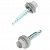 Саморез кровельный КРс 4,8*35 (7004) светло серый (3000шт)