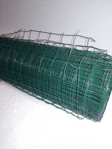 Сетка сварная ПВХ 50*50*2,2мм (1,5м *20м) зеленая 