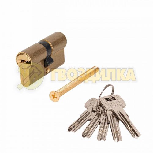 Сердцевина MARLOK BLISTER ЦМ 60-5К перф. ключ/ключ PB золото/016556