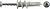 Импорт из сайта,Дюбель для гипсовой плиты 15*32 сверло металл. DRIVA /100+шуруп